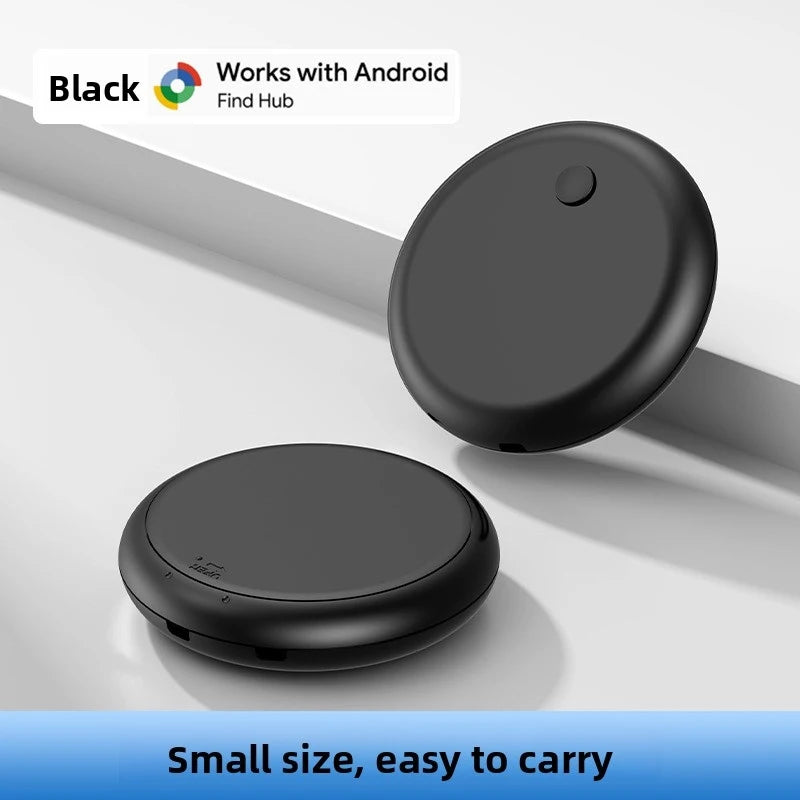 AirTag Anti-Loss Tracker: Round Tracker for Locating Items, Luggage and Keys; Compatible with Android