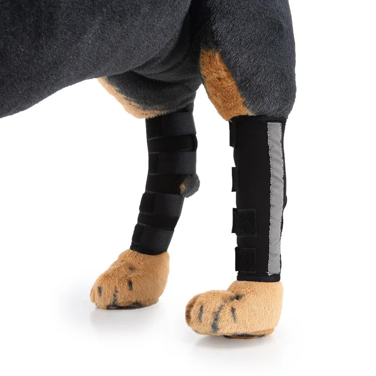 Pet Dog Bandages Dog Injury Leg Knee Brace Strap Protection for Dogs Joint Bandage Wrap Doggy Medical Supplies Knee Protector