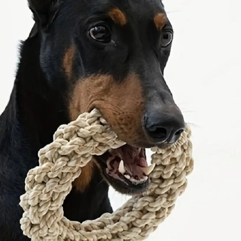 Pet Dog Rope Toy Durable Chew Bite Resistant Drag Pet Toys for Medium Large Dogs Golden Retriever Pitbull Labrador Supplies