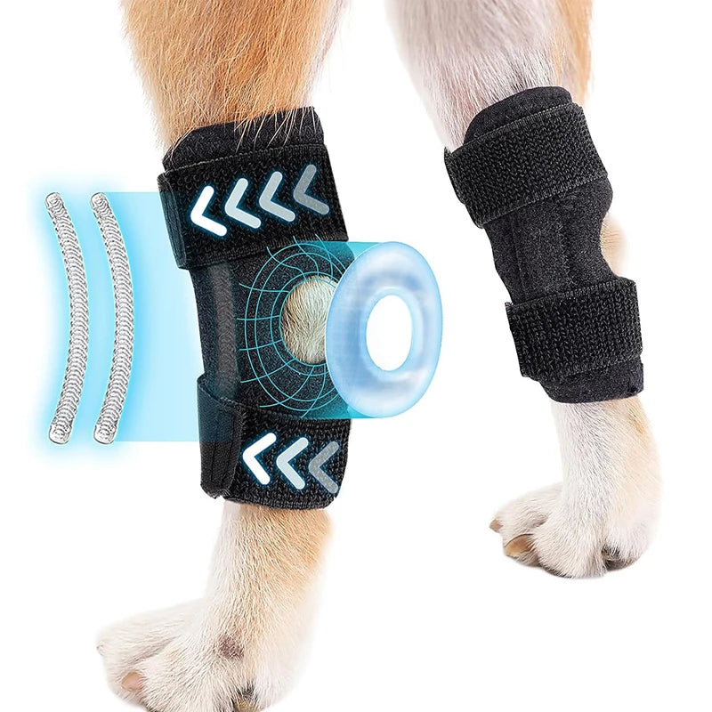Protector Support Protective Bandage Pet Knee Pads Dogs Injury Recovery for Leg Hock Joint Wrap Breathable Injury Recovery Legs Dog