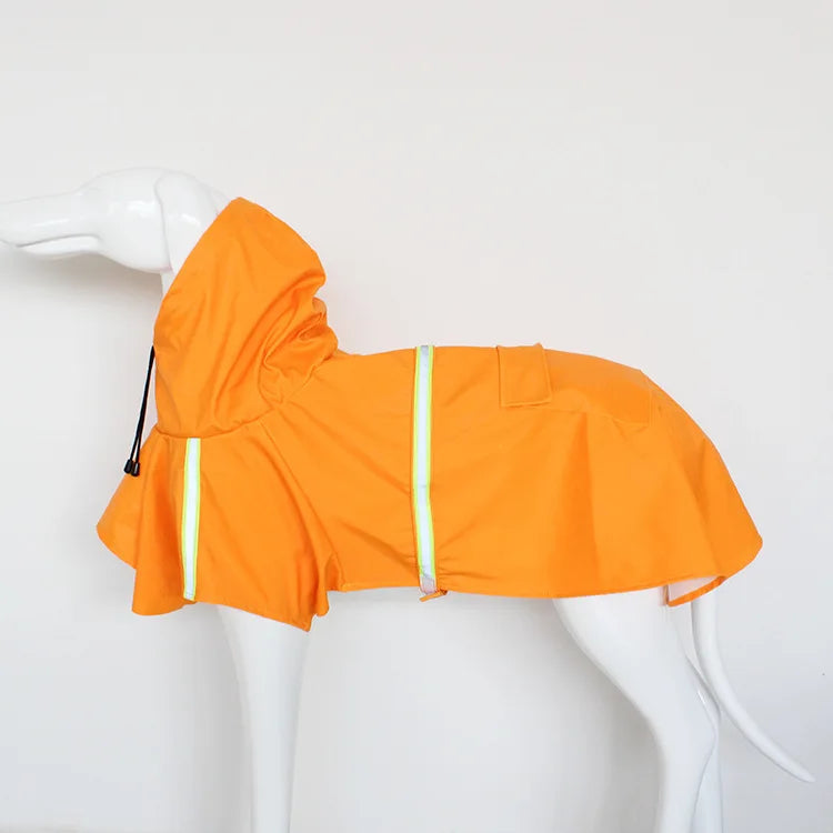 Waterproof Rain Jacket for Dogs with Reflectors – S–5XL, 4 colors