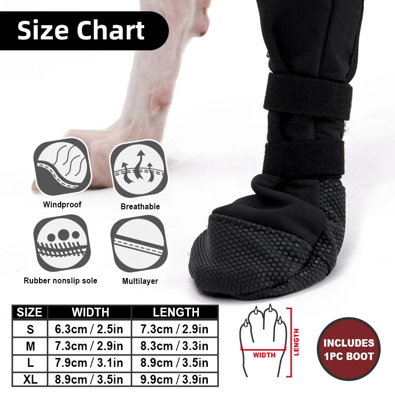 Waterproof dog booties – paw protection for all seasons