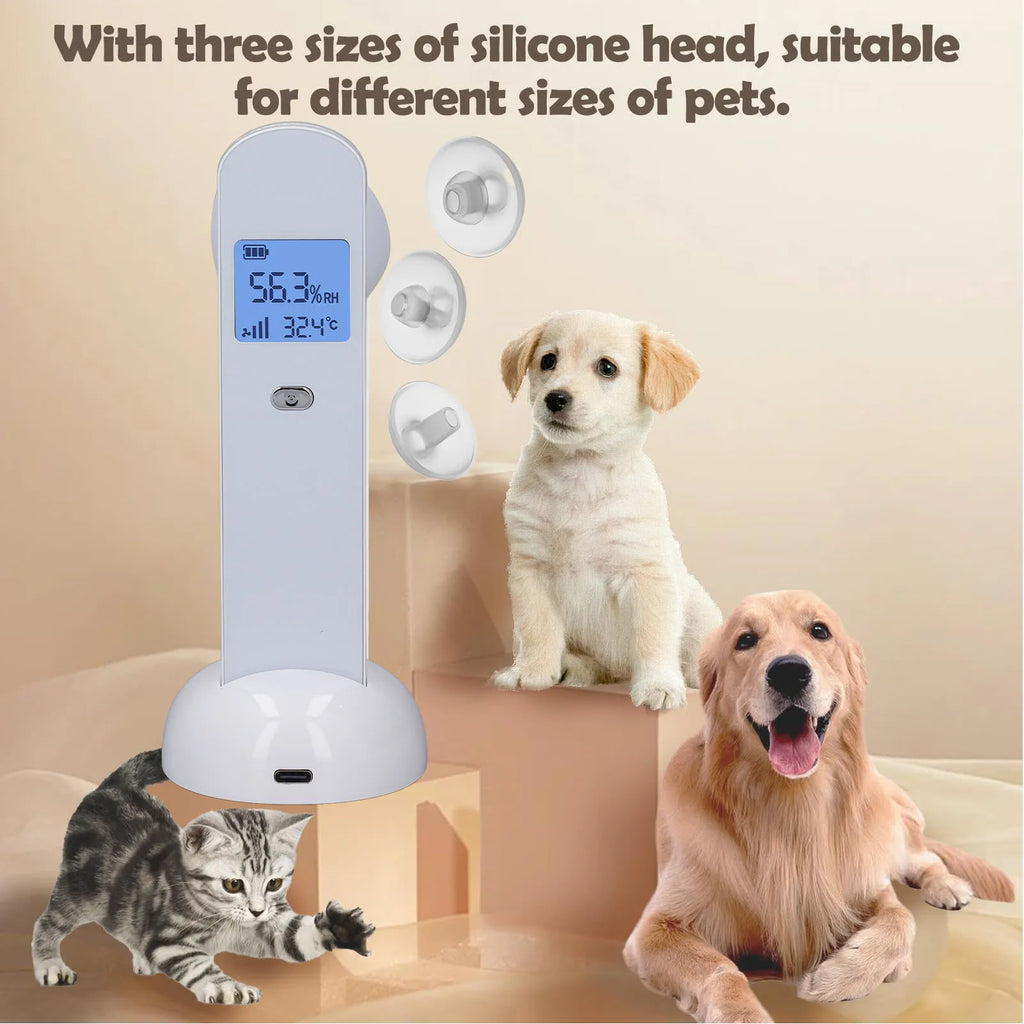 Cat Ear Dryer, Pet Ear Dryer, Quick Drying One-Click Start Ear Water Drying Device for Bathing and Grooming Cats and Dogs
