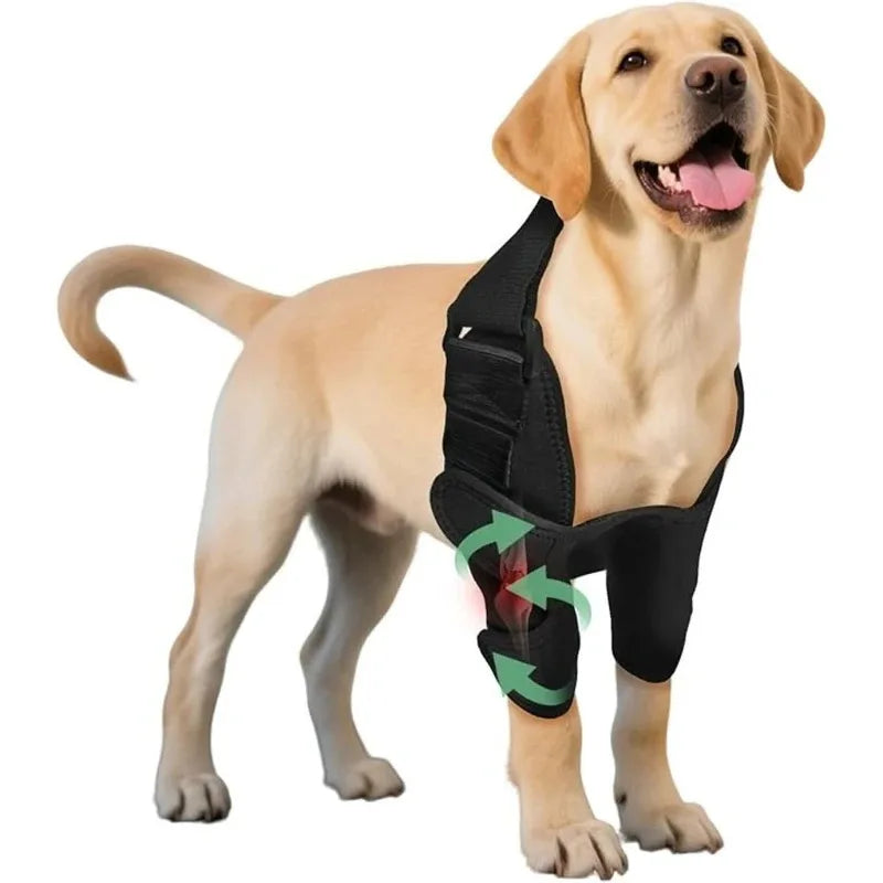 Dog Full Elbow Brace Protector For All Dog Breed,for Canine Elbow and Shoulder Elbow Hygroma, Front Leg Brace for Torn Ligaments