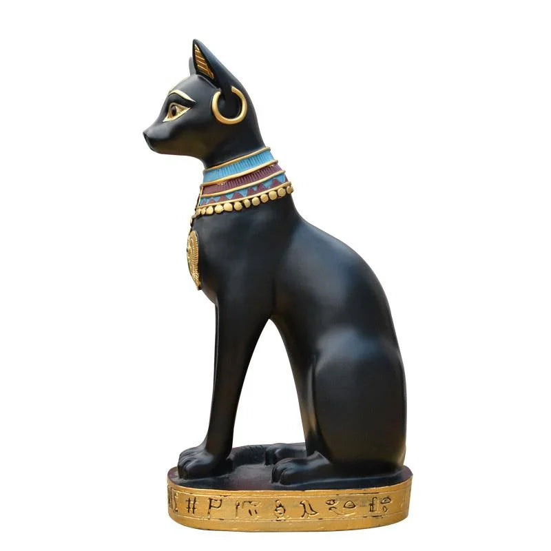 Egyptian Cat Goddess – decorative resin figurine