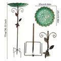 Bird Waterer on Stand – Metal, Adjustable Height, Garden Decoration