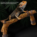 Reptile Climbing Branch Resin Climbing Tree Branch for Lizards Natural Texture Reptile Habitat Decoration for Snakes Bearded Dragons