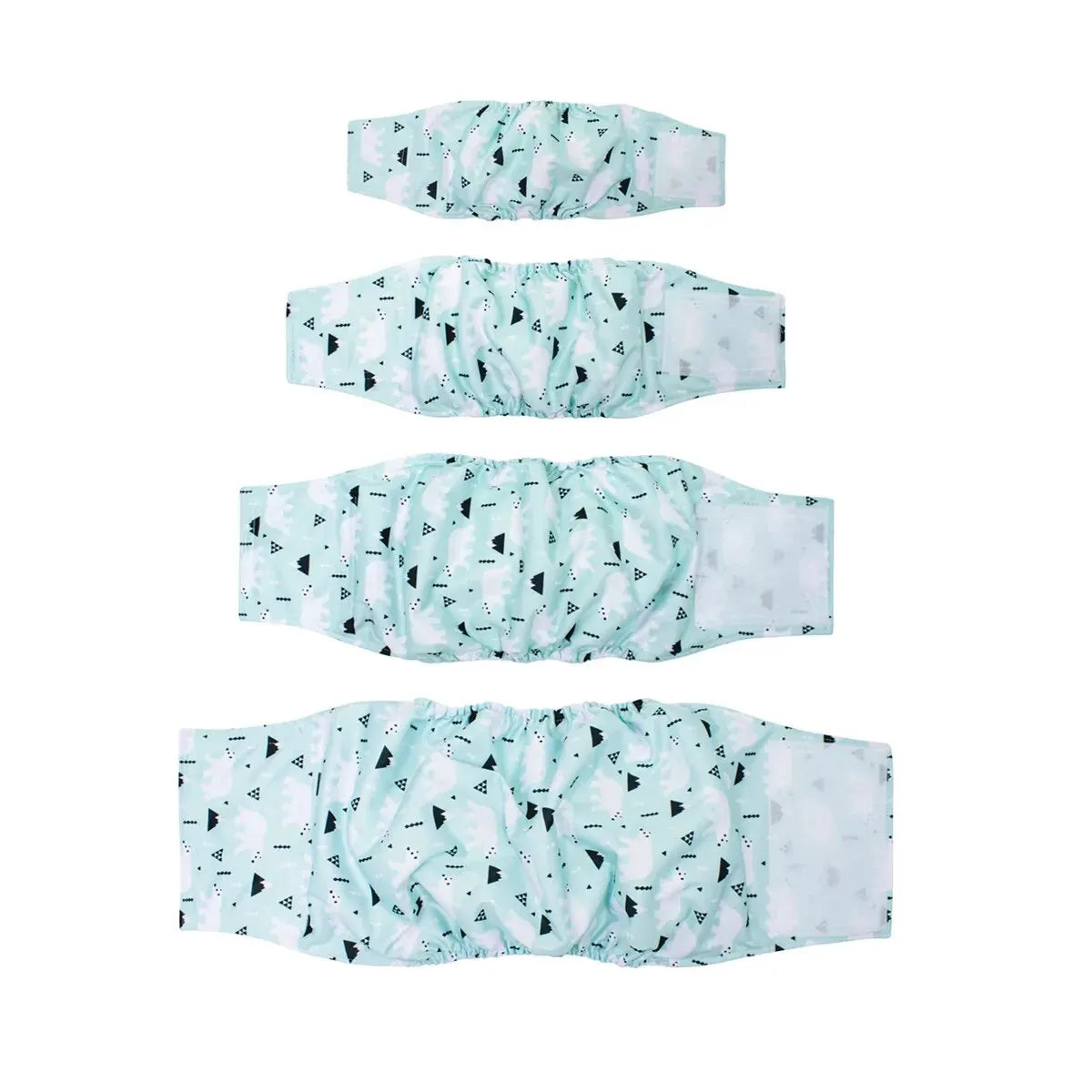 1PC Washable Belly Band for Male Dogs High Absorbing Male Dog Diapers & Extender Reusable Male Puppy Wraps for Medium Dogs