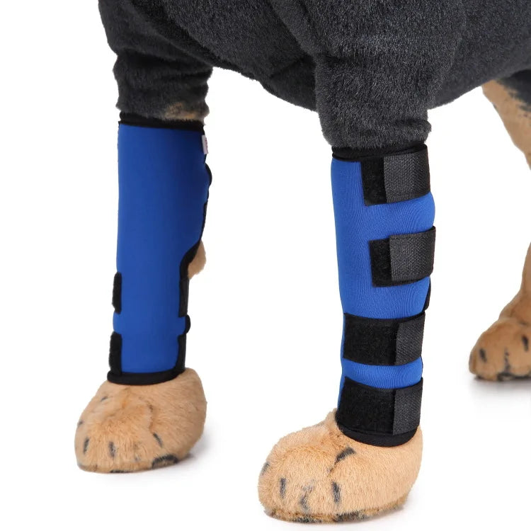 Pet Dog Bandages Dog Injury Leg Knee Brace Strap Protection for Dogs Joint Bandage Wrap Doggy Medical Supplies Knee Protector