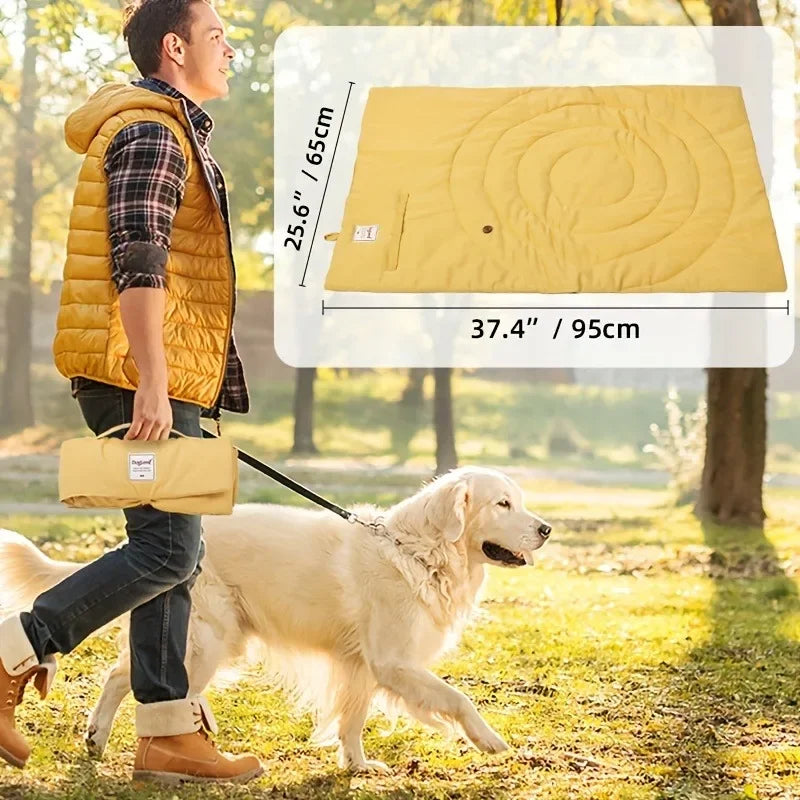 Waterproof Pet Dog Diaper Mat Training Pad Foldable Urine Absorbent Environment Protect Diaper Mat Outdoor Dog Car Seat Covers