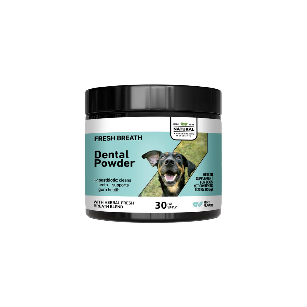 Pet Dental Cleaning Powder for Dogs & Cats - Freshens Breath, Removes Tartar & Plaque, Provides Comprehensive Oral Care.