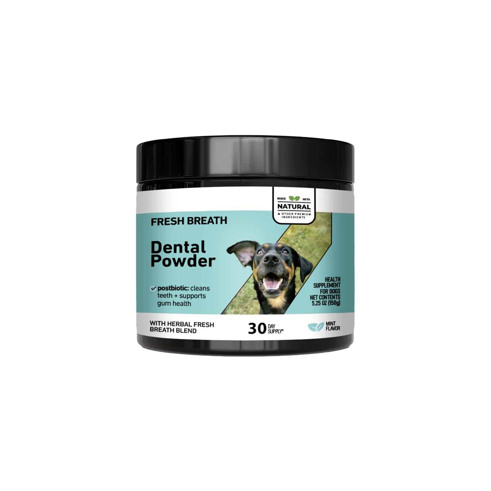 Pet Dental Cleaning Powder for Dogs & Cats - Freshens Breath, Removes Tartar & Plaque, Provides Comprehensive Oral Care.