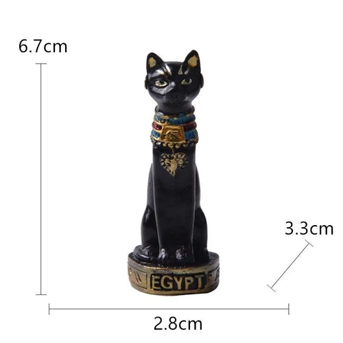 Egyptian Cat Goddess – decorative resin figurine
