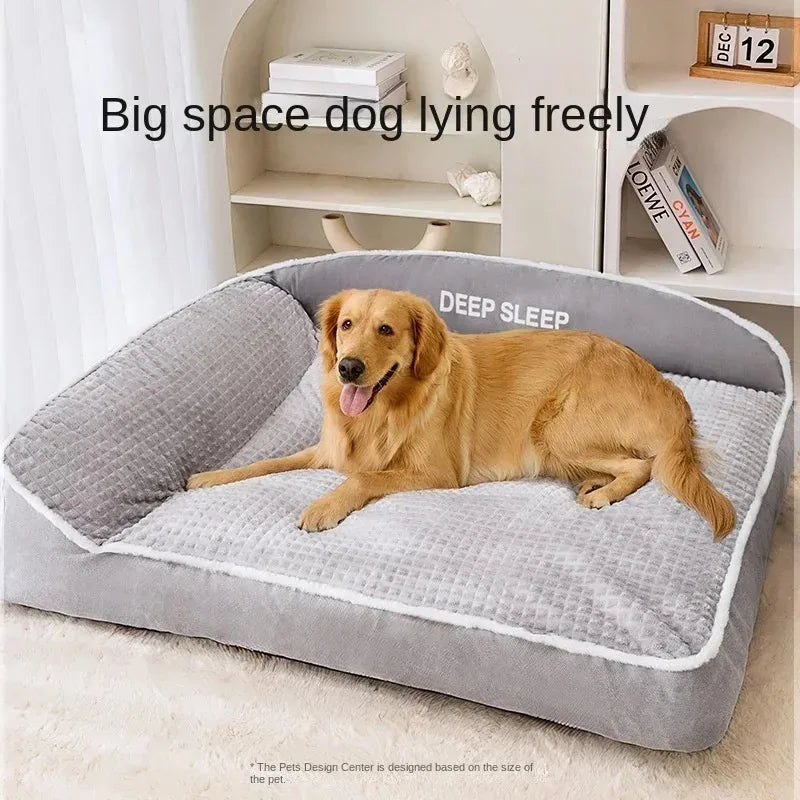 Topli kord sofa-krevet za pse – M–XXXL, 2 boje