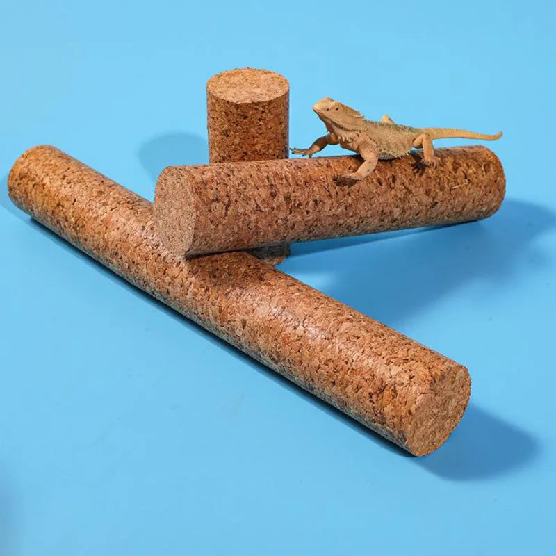 Reptile Accessories Soft Wood Climbing Branch Wooden Toy Decor Terrarium Rack Tank Standing Lizard Tree Crested Gecko