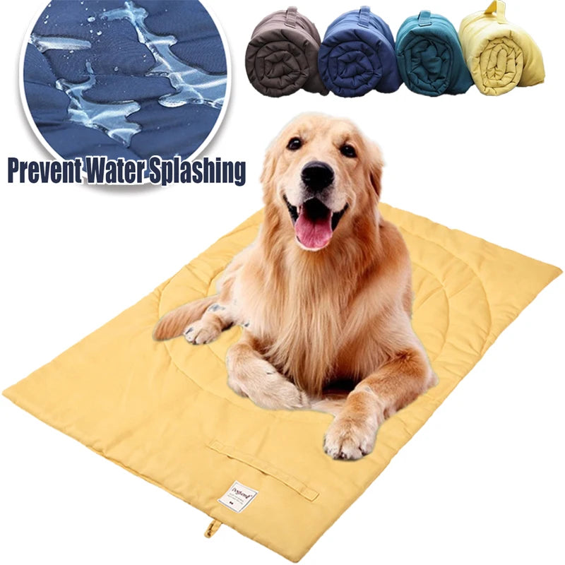 Waterproof Pet Dog Diaper Mat Training Pad Foldable Urine Absorbent Environment Protect Diaper Mat Outdoor Dog Car Seat Covers