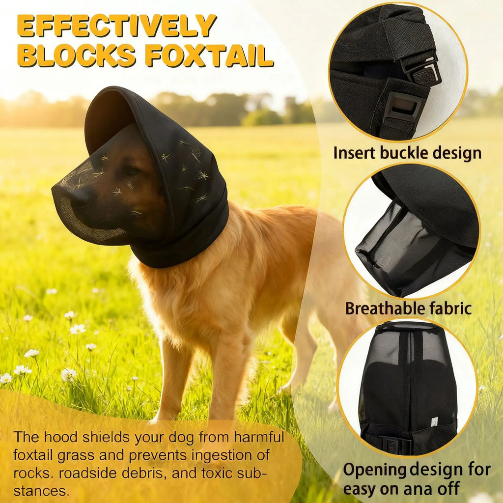 Protective Mask for Dogs to Prevent Accidental Eating Prevent Barking Bite Eat Indiscriminately and Prevent Mosquito Bites When
