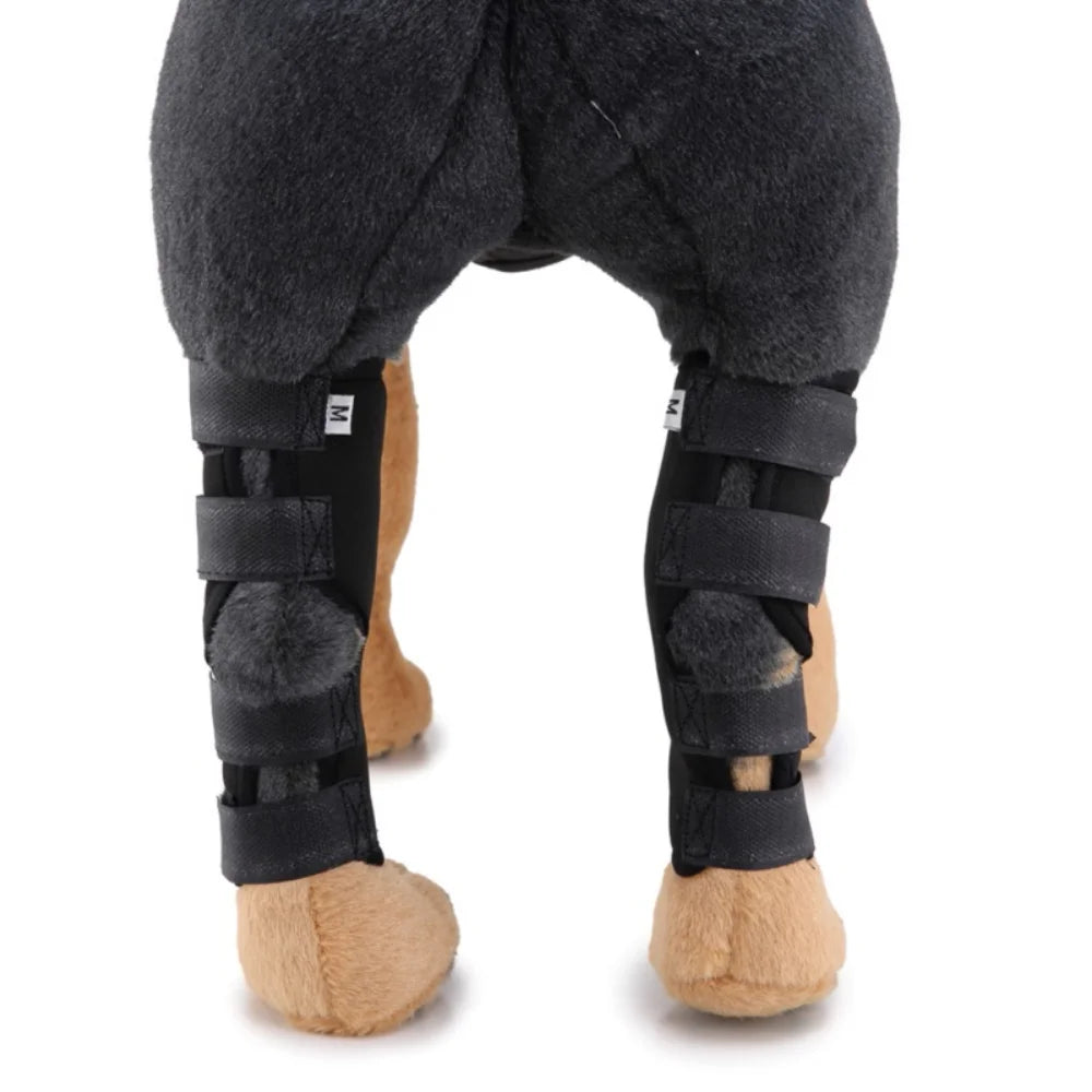 Pet Dog Bandages Dog Injury Leg Knee Brace Strap Protection for Dogs Joint Bandage Wrap Doggy Medical Supplies Knee Protector