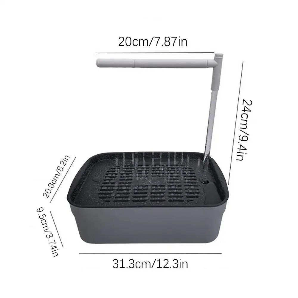 Automatic Bird Bath Tub – Water Circulation, Bird Shower