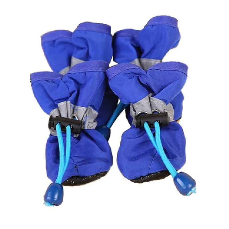 Waterproof Dog Boots – 4 pcs, anti-slip, for rain and walks