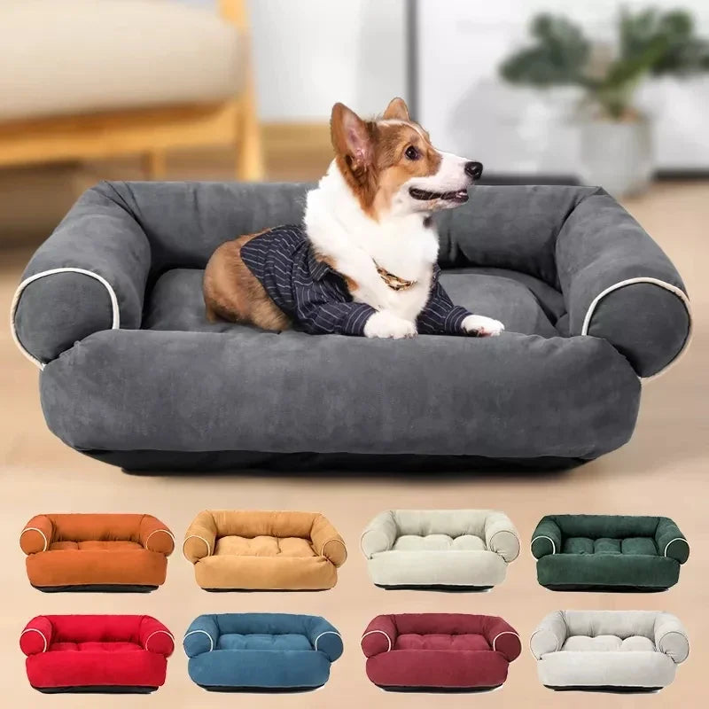 Meki ležaj-sofa za pse – pravougaoni, topli, protivklizni