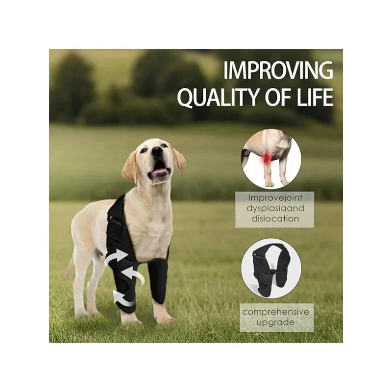 Dog Full Elbow Brace Protector For All Dog Breed,for Canine Elbow and Shoulder Elbow Hygroma, Front Leg Brace for Torn Ligaments