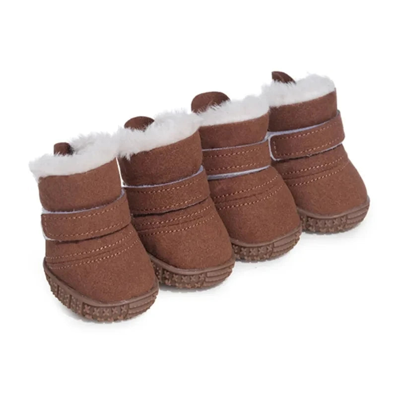 Winter dog boots – warm, anti-slip, for snow