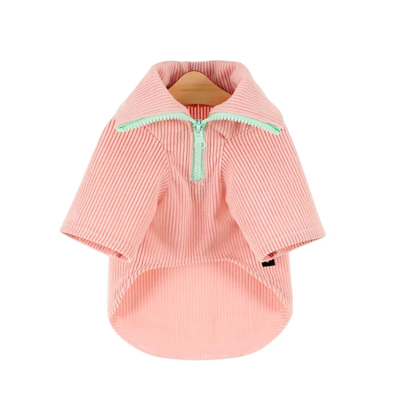 Winter Jacket with Zipper for Small Dogs - Warm, Windproof, Fashionable