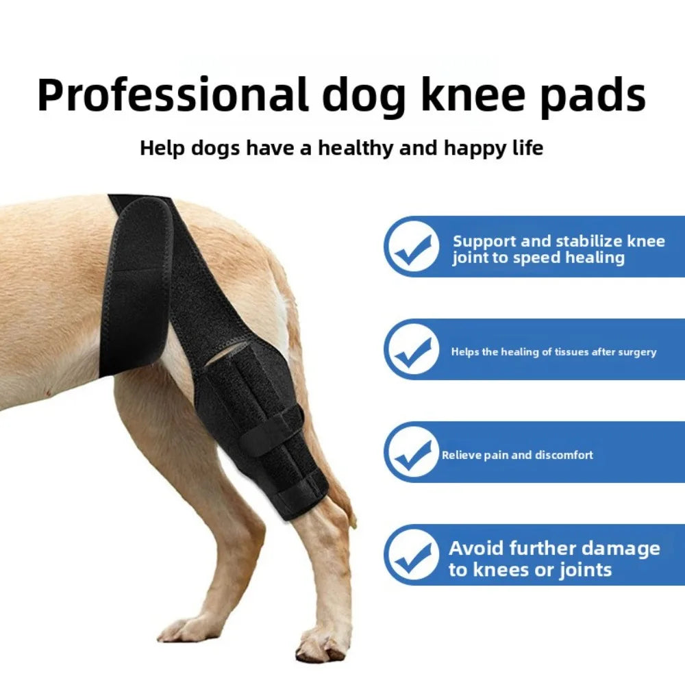 Pet Supplies Dog Leg Injury Auxiliary Straps Anti-Licking Light Arthritis Recovery Bandages Dog Surgery Injury Protective Cover