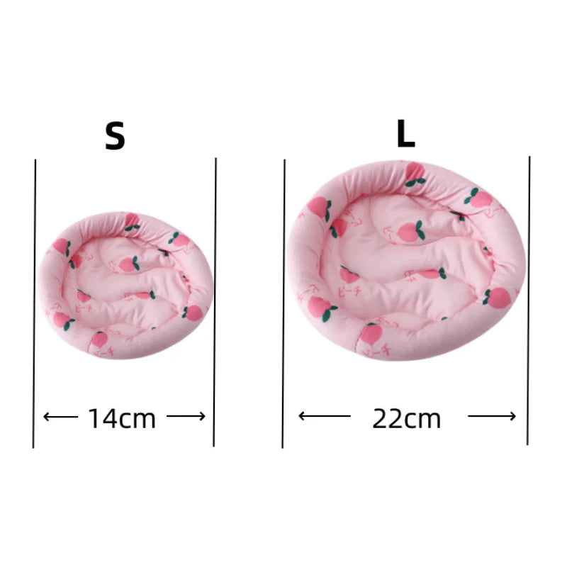 Soft plush nest for small rodents – hamsters, guinea pigs, hedgehogs, rabbits, S/L