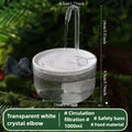 2-in-1 Automatic Parrot Bath Fountain – Water Circulation, USB Powered