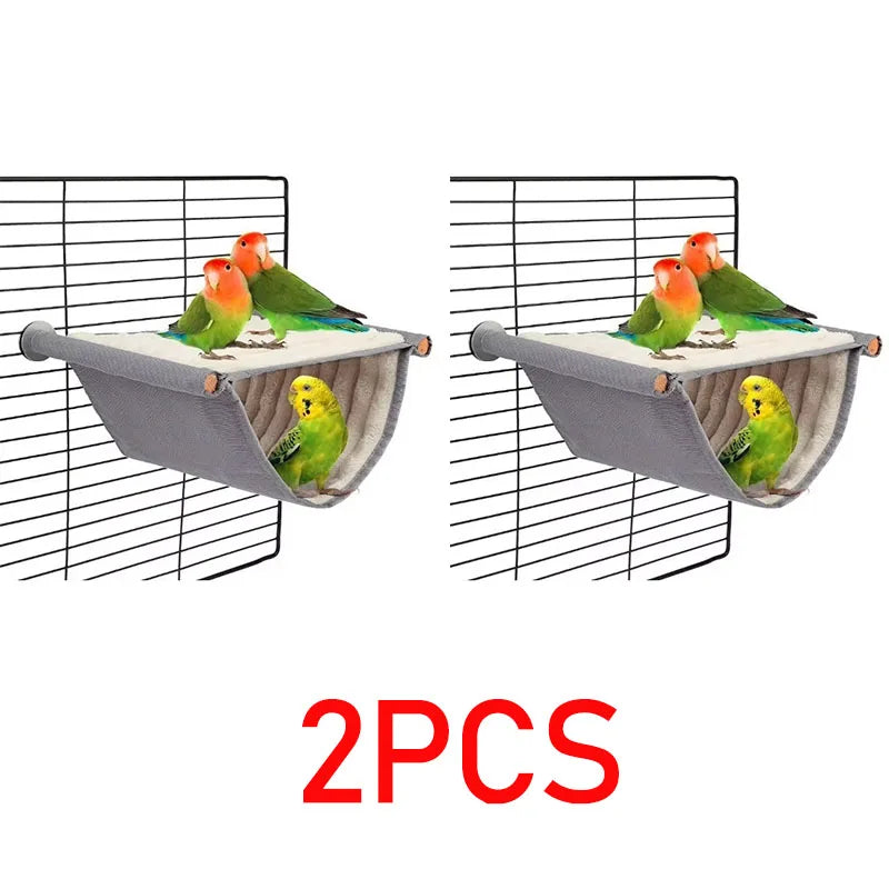 Plush Parrot Nest and House – Soft, Warm, 2 Sizes