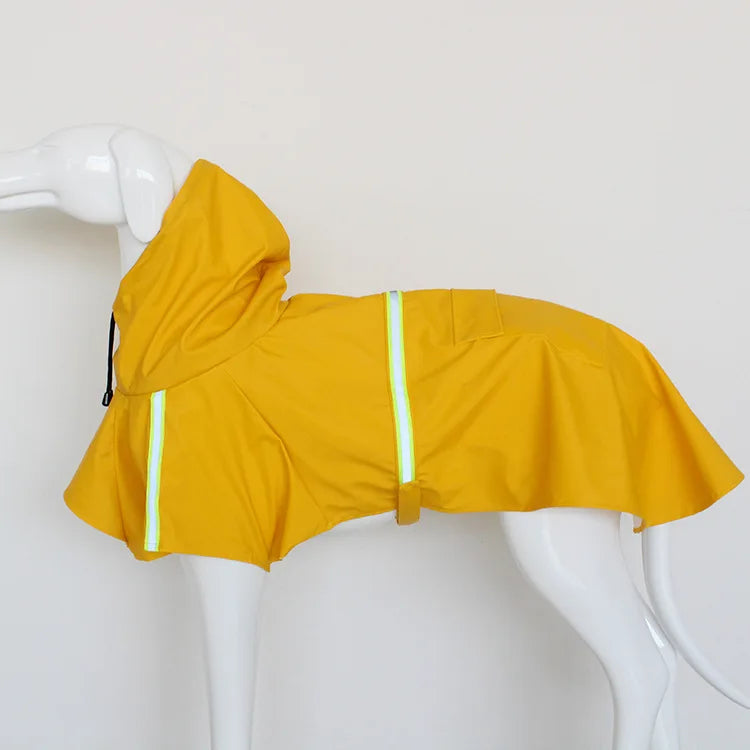 Waterproof Rain Jacket for Dogs with Reflectors – S–5XL, 4 colors