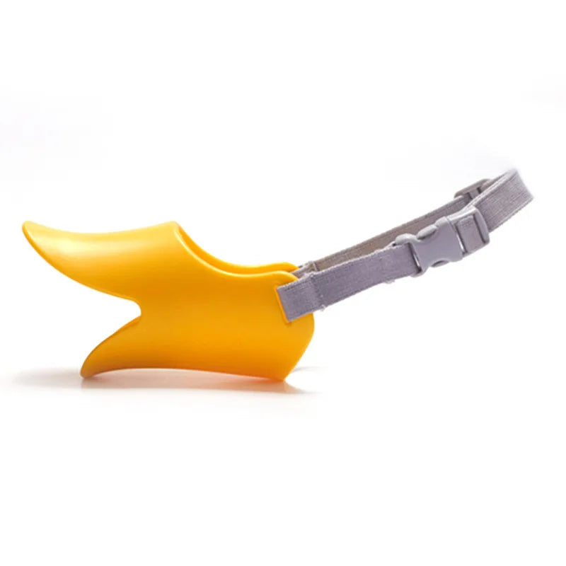 OUWO Pet Dog Plastic Duck Cover For Pet Anti-Bite Lick Stop Barking Dog Mask Safe Adjustable Mouthpiece Cover Pet Tools