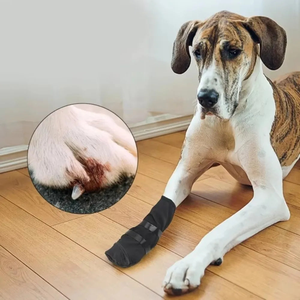 Dog Wound Recovery Boot Paws Protector Waterproof Dog Shoe for Post-Surgical Recovery Healing Protection