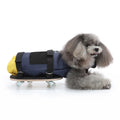Pet Rehabilitation Aid Wooden Support Cart for Disabled Dogs with Chest and Limb Protection Mobility Scooter Dog Stroller