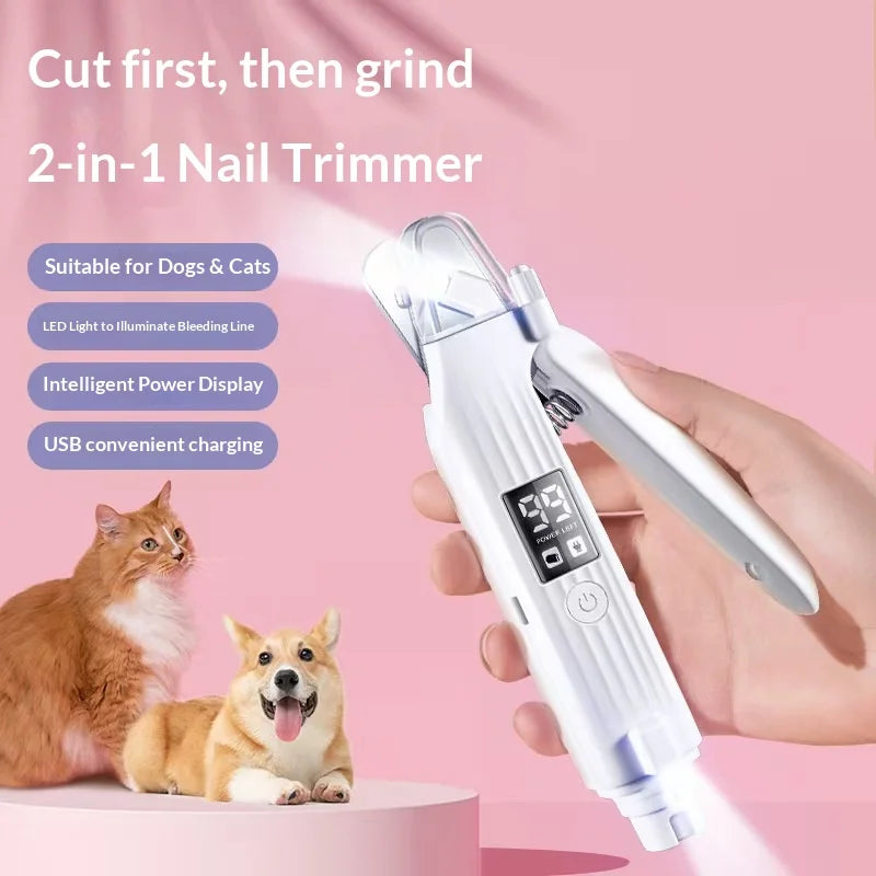 Pet Nail Clippers for Cats and Dogs Small Pet Nail Trimmers with Safety Guard, Sharp Stainless Steel Nail Cutter for Kittens and Puppies