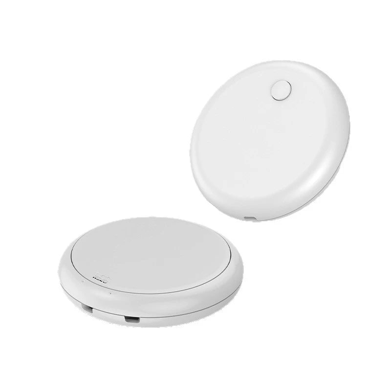 AirTag Anti-Loss Tracker: Round Tracker for Locating Items, Luggage and Keys; Compatible with Android