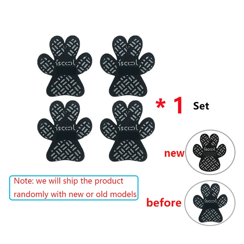 Dog Anti-Slip Pads Waterproof Paw Protectors Self-Adhesive Shoes Booties Socks Replacement Foot Patch to Keep Dogs from Slipping