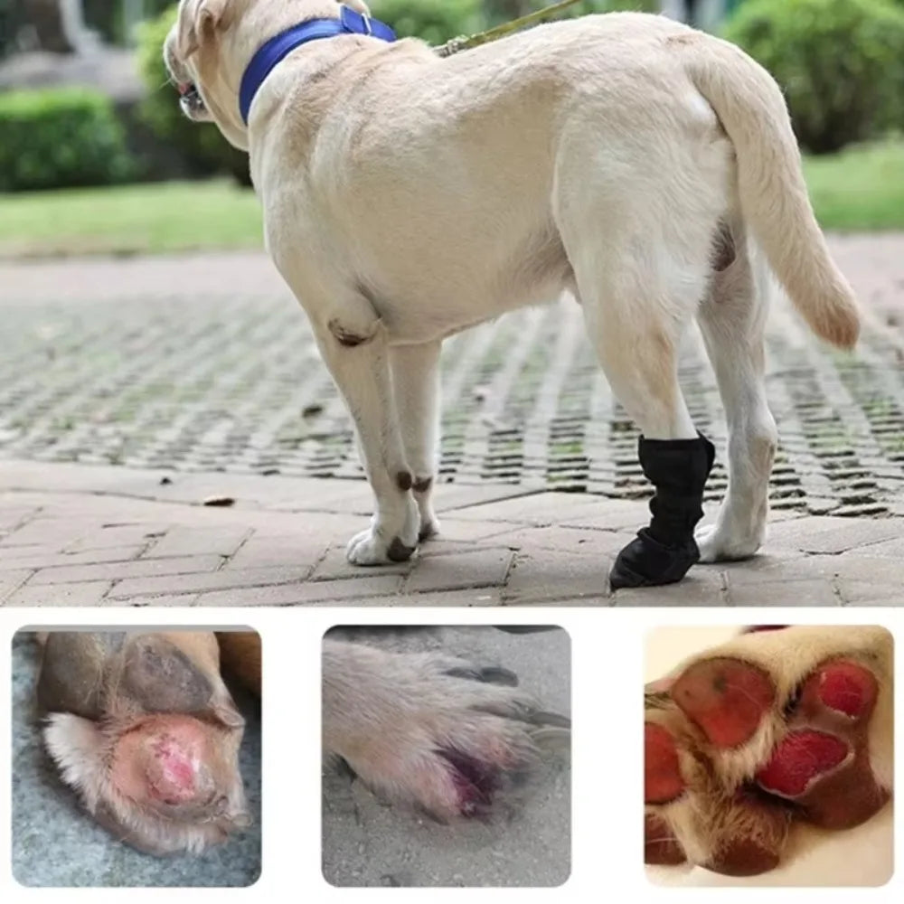 Dog Wound Recovery Boot Paws Protector Waterproof Dog Shoe for Post-Surgical Recovery Healing Protection