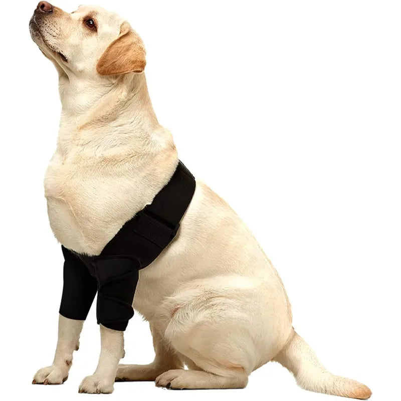 Dog Full Elbow Brace Protector For All Dog Breed,for Canine Elbow and Shoulder Elbow Hygroma, Front Leg Brace for Torn Ligaments