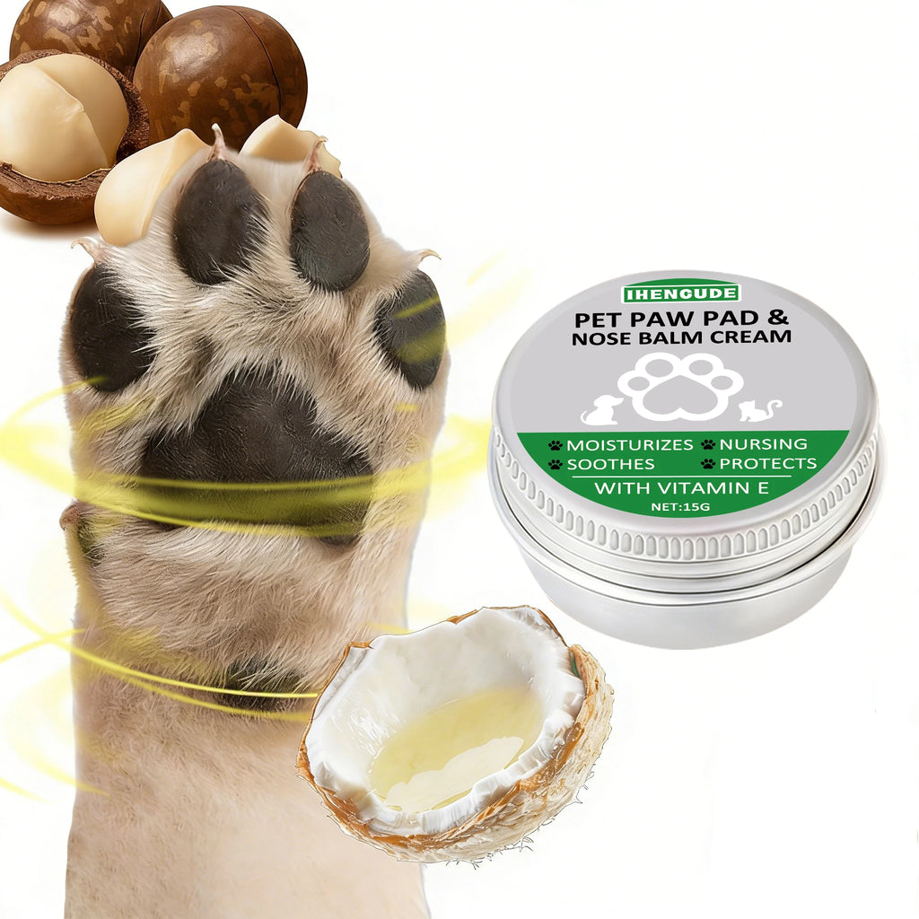 Nose and Paw Care Balm - Ultra-smooth pet care stick, soothes dry, cracked paws and protects pets from heat, perfect for dogs