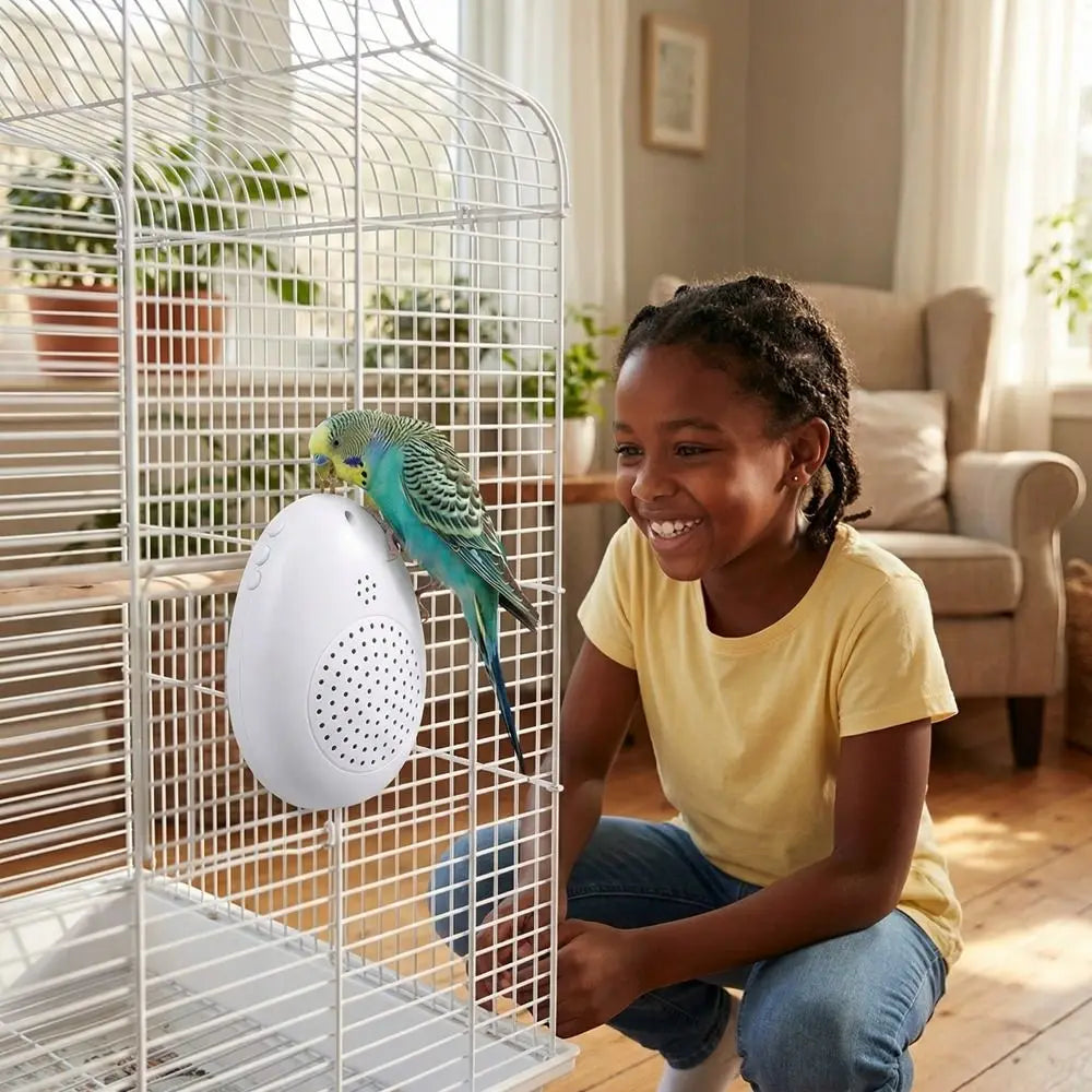 Parrot Speech Learning Machine – Recording, Timer, Interactive