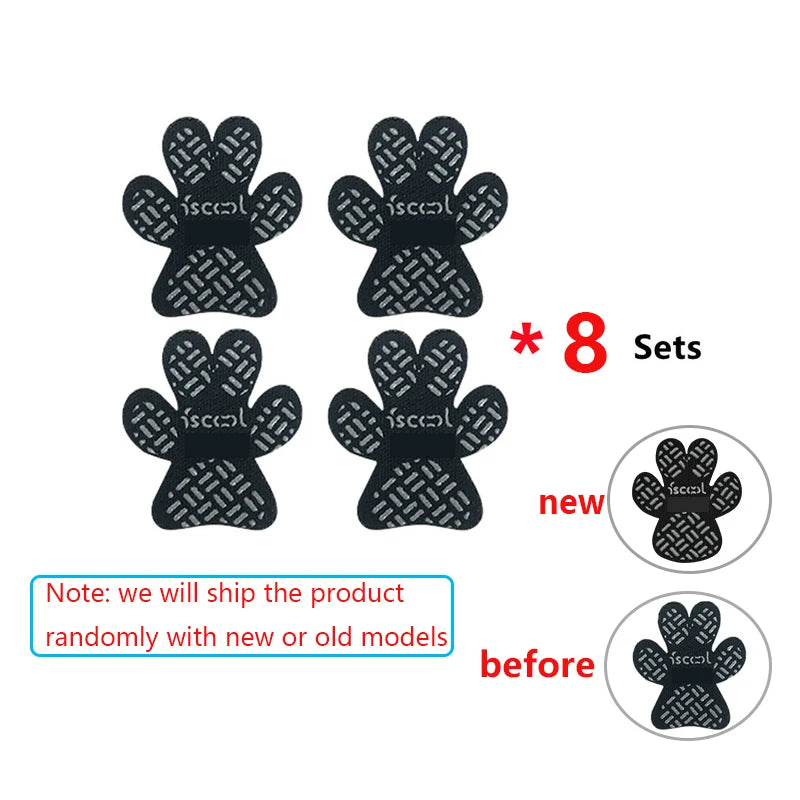 Dog Anti-Slip Pads Waterproof Paw Protectors Self-Adhesive Shoes Booties Socks Replacement Foot Patch to Keep Dogs from Slipping