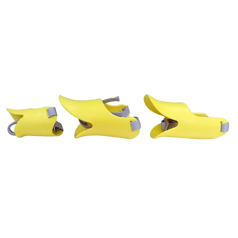 OUWO Pet Dog Plastic Duck Cover For Pet Anti-Bite Lick Stop Barking Dog Mask Safe Adjustable Mouthpiece Cover Pet Tools