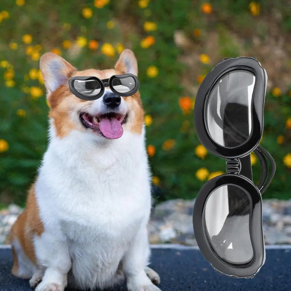Pet Sunglasses Clear Vision Adjustable Outdoor UV Eyeglasses Eye Pet Cat Dog Eyewear Pet Photography Prop