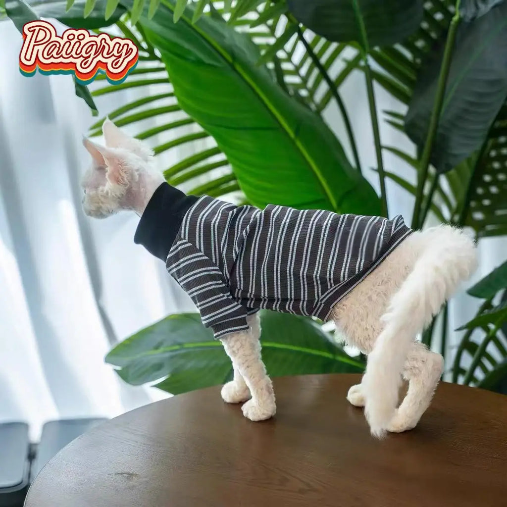 Cat Turtleneck – Summer Wear, XS–XXL