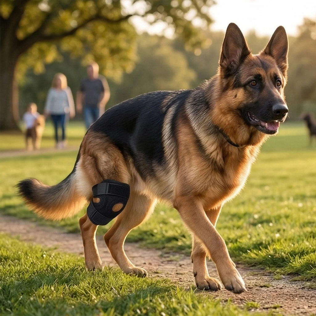 Pet Knee Brace For Dog Protector Support Protects Bandage Pet Knee Pads Dog Injury Recovery for Leg Joint Brace Bandage