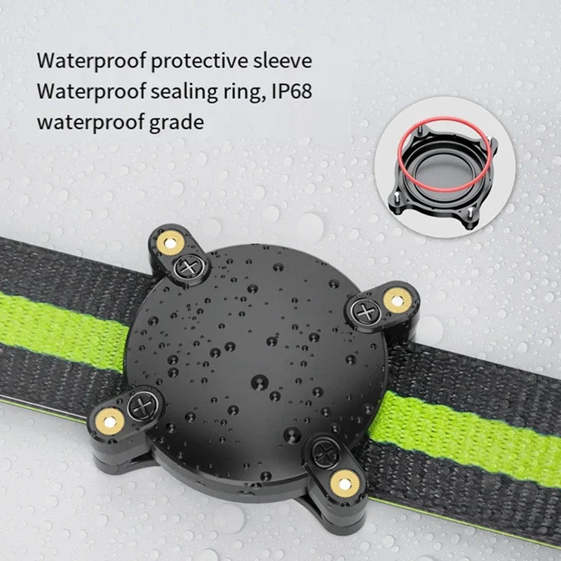 For AirTag Dog Collar Holder Case Waterproof Protective Shockproof Cover Durable GPS Tracker Accessories Pets Safety