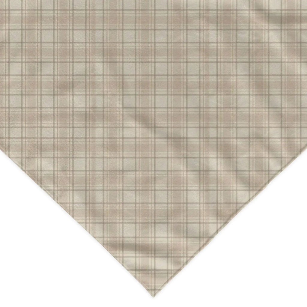 Dog Bandanas, Triangular Adjustable Multi-color Simple Plaid Pattern Printed Polyester, Pet Scarf, Puppy Accessories Drool Bib